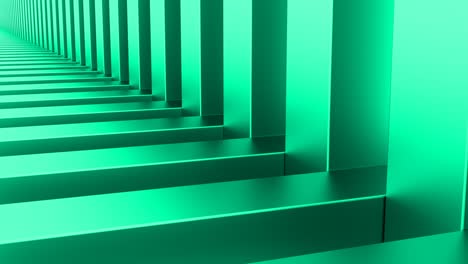animación de fondo con bucles abstractos de color turquesa