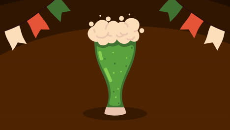 la cerveza del día de san patricio