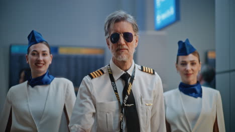 airport staff portrait