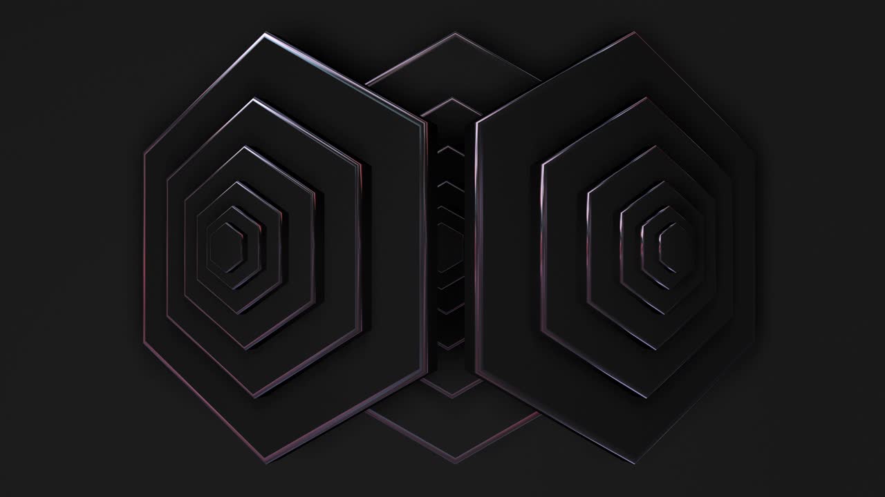 patrón hexagonal geométrico abstracto