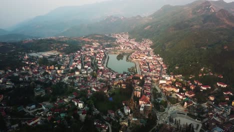 amplia toma de establecimiento del distrito de sapa cbd en vietnam