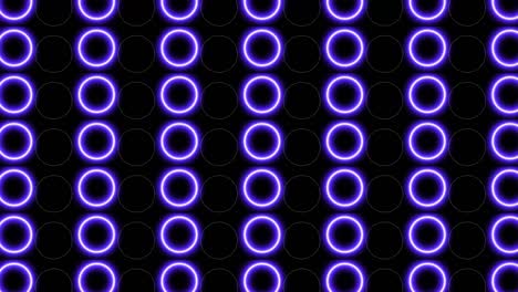 líneas de neón creativas abstractas, animación de bucle de barras.
