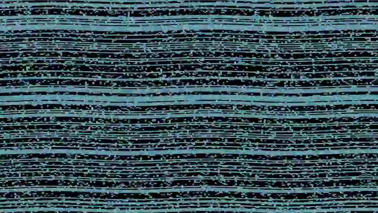 Sfondo Astratto con Linee Orizzontali Verde Acqua e Texture Granulosa