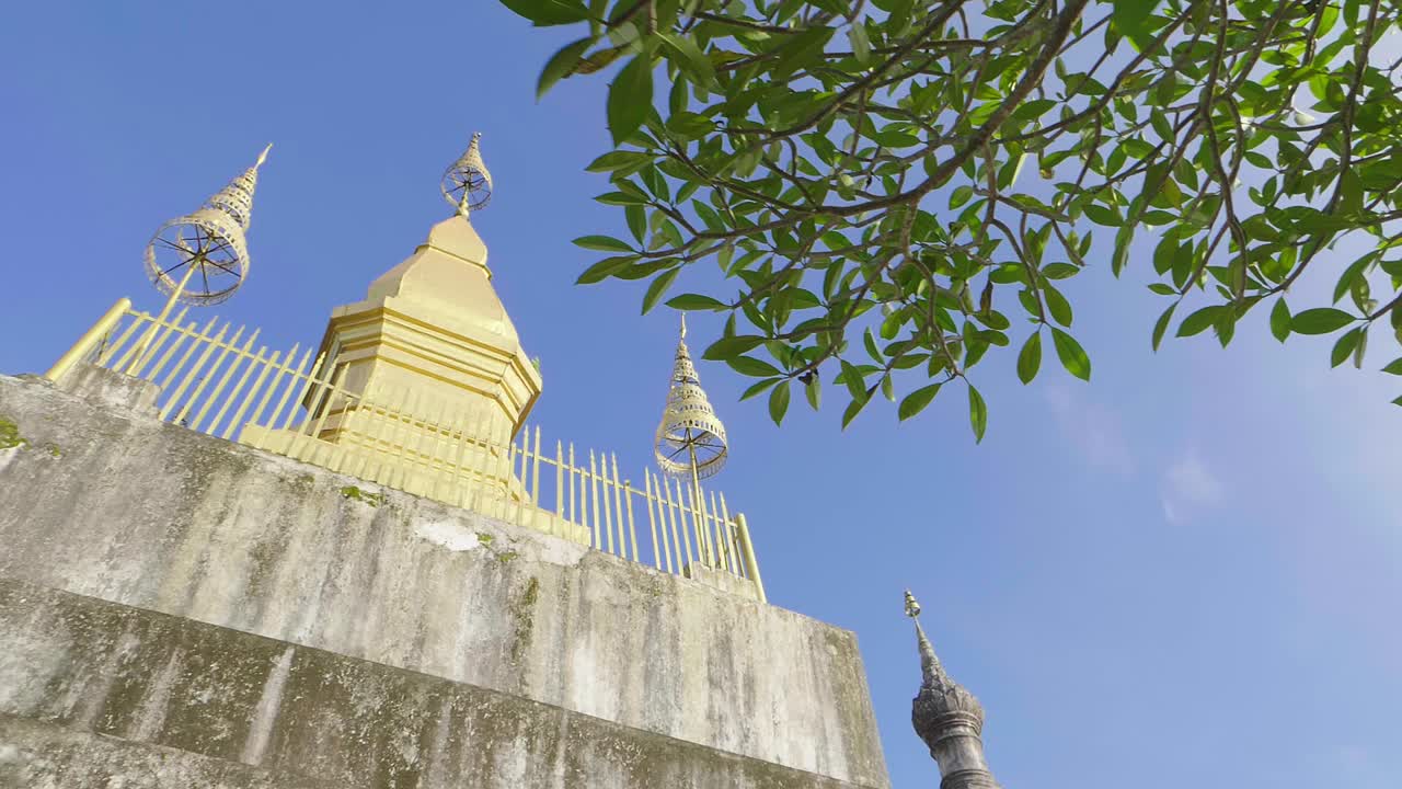 Golden Pagoda in a Temple