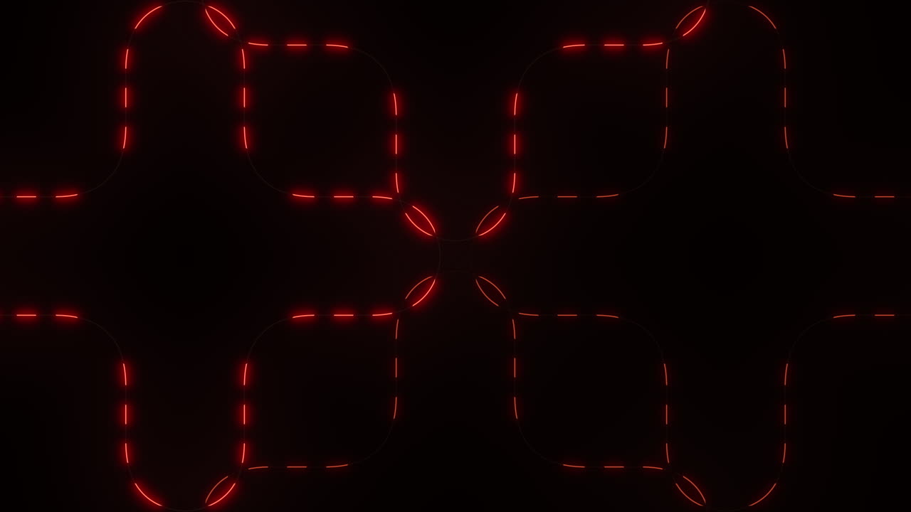 Abstract red line pattern a visually captivating and enigmatic design