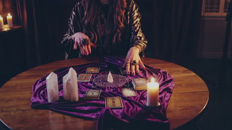 tarot reading session