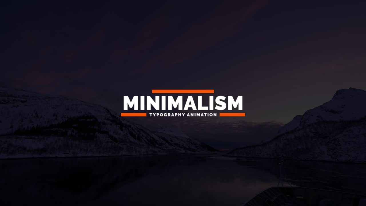 Creative Typography and Brand New Text Design Over Stunning Landscape