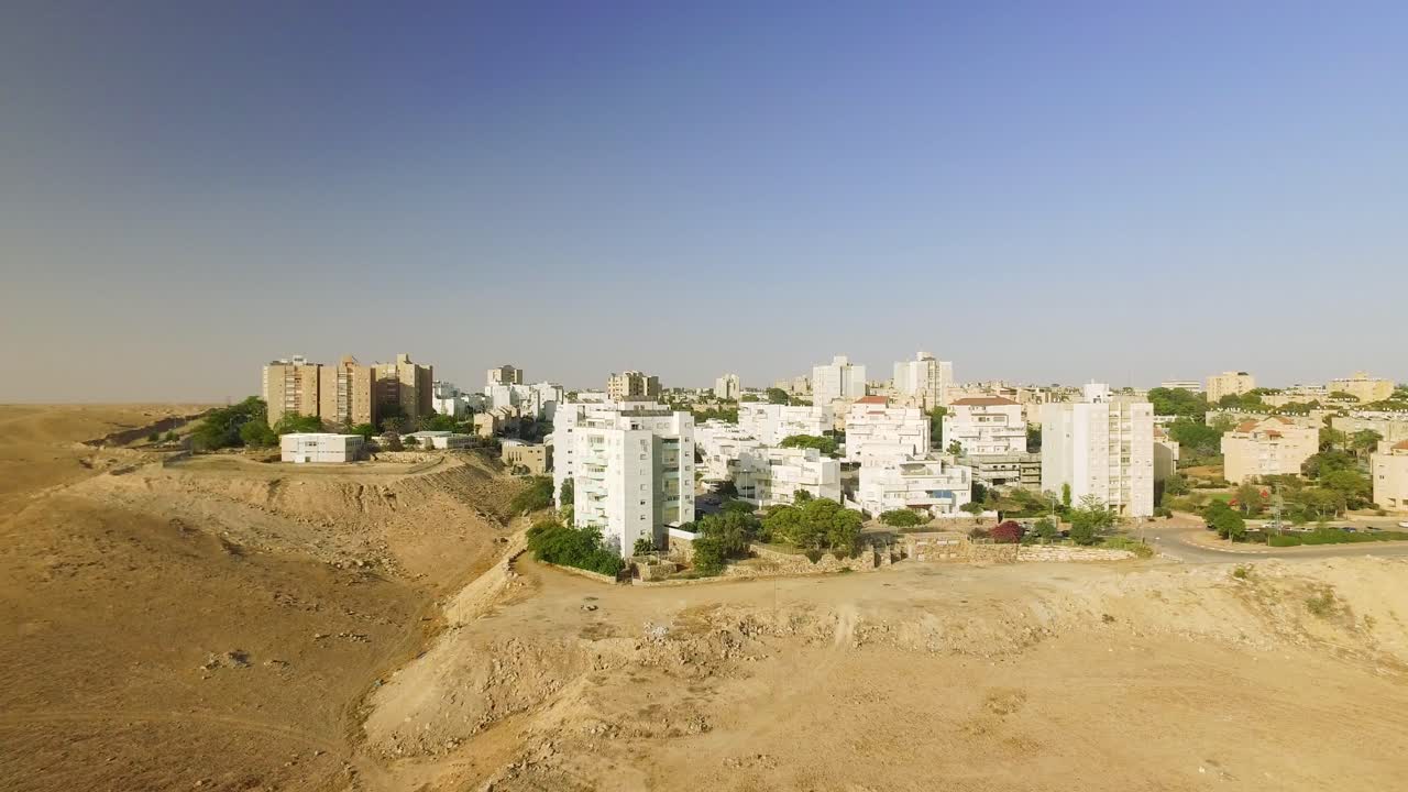 ciudad del desierto de arad en israel