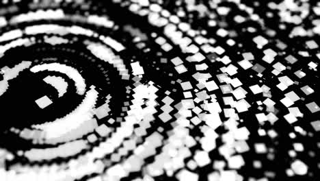 abstract geometric pattern of squares