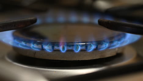 Professional-video-of-burnning-gas-from-a-gas-stove