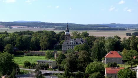 rozztoka castle in lower silesian poland