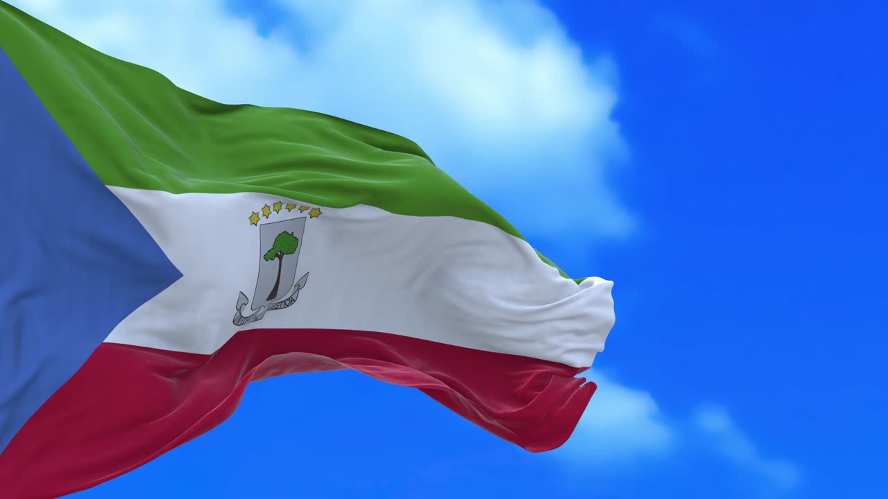 적도 기니의 발의 끊임없는 루프.