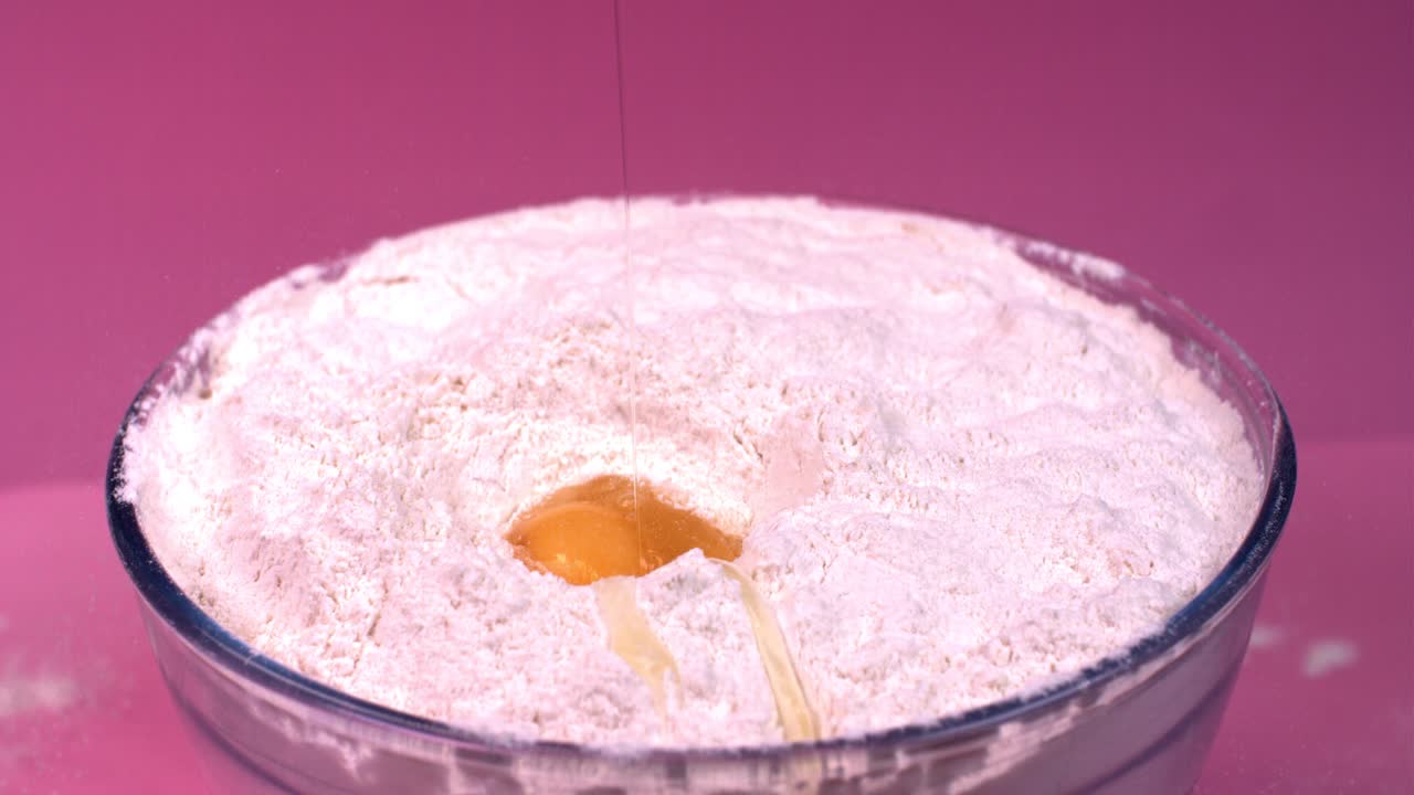 mezcla de ingredientes para hornear