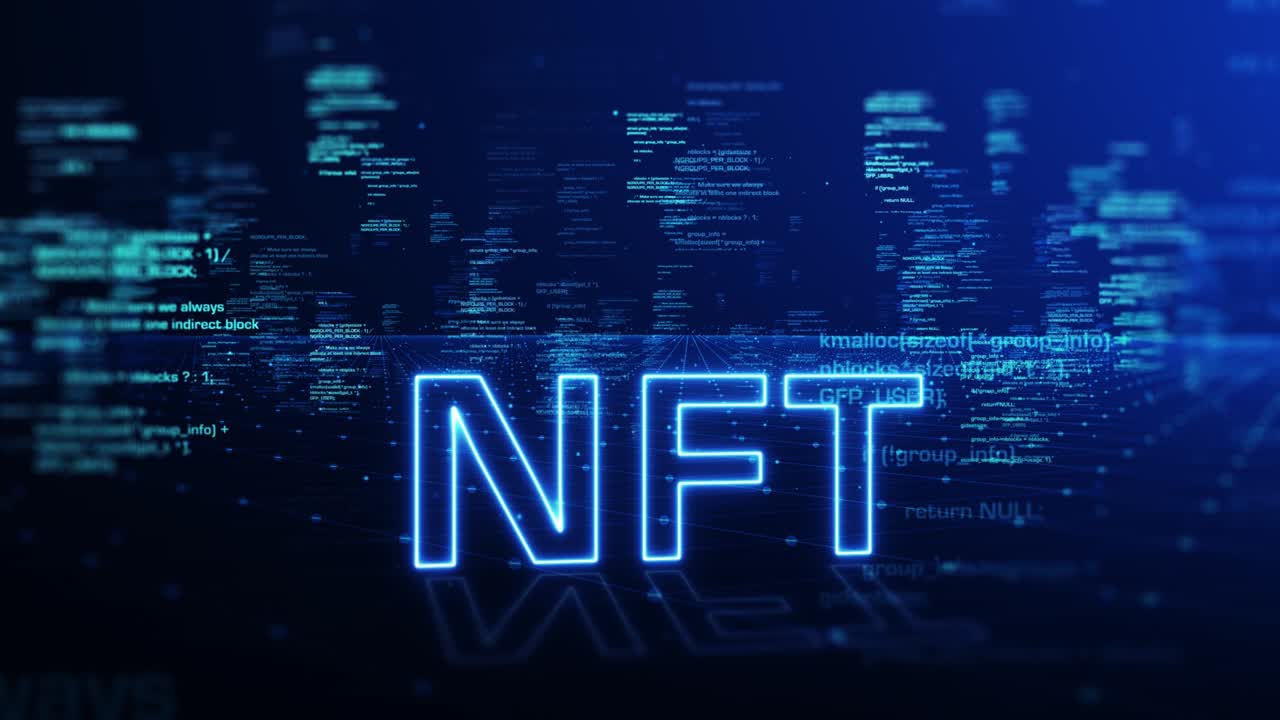 4K Bitcoin Code Background