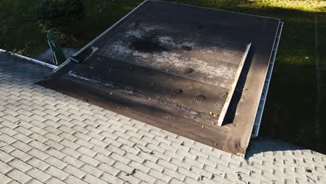 flat roof repair before works starts