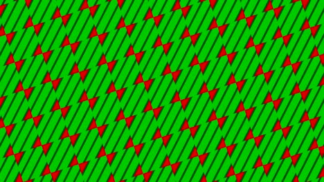 patrón gráfico que cambia de color a medida que gira hacia la izquierda