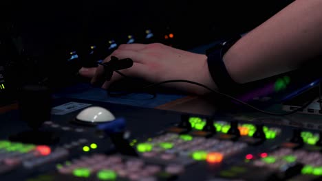video production control room