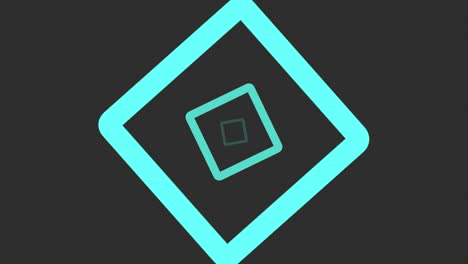 fondo abstracto de cuadrados azules y negros geométricos de introducción de movimiento
