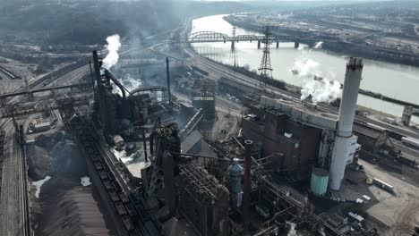 old steel mill in western pennsylvania