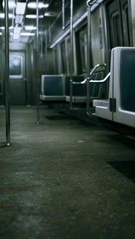 empty subway car