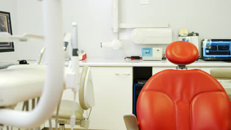 professional dentistry chair and dentist tools