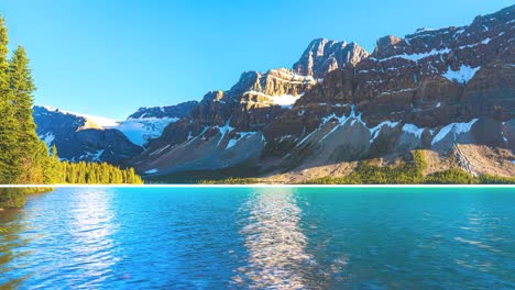 stunning mountain lake scenery