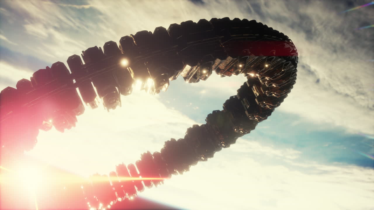 지구 근처를 날아다니는 정체되지 않은 외계인 우주선 nasa에 의해 제공된 요소