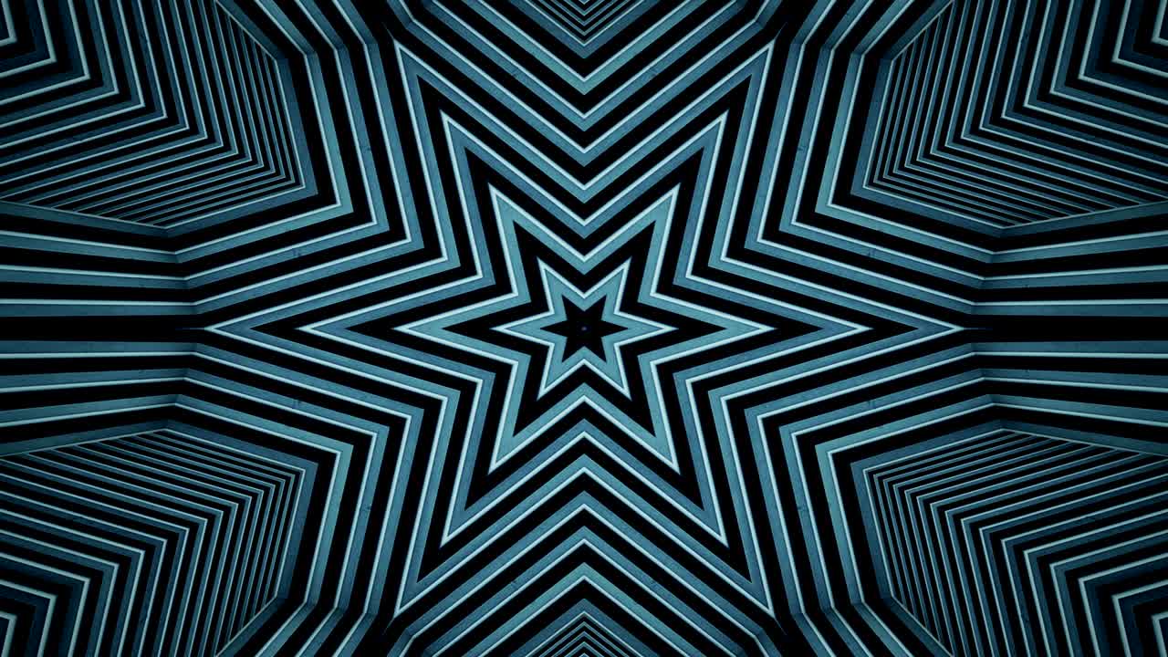 patrón kaleidoscópico abstracto