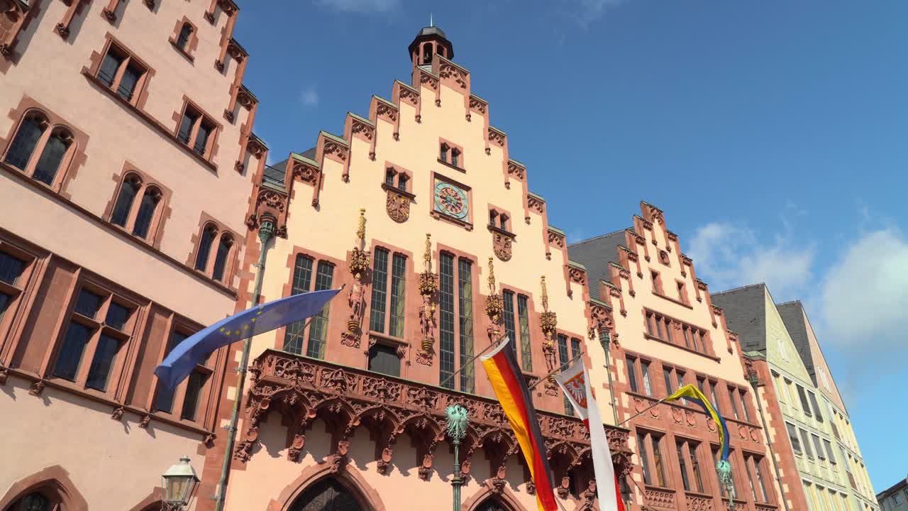 R&ouml;merberg  the R&ouml;mer complex in Frankfurt