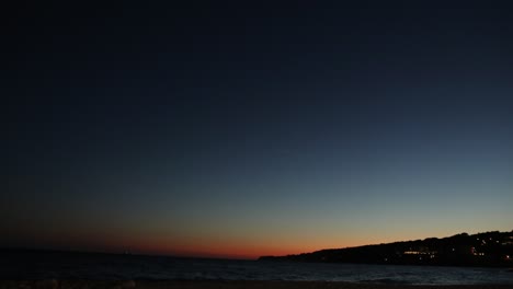 Timelapse-of-Sunset-in-Cassis,-France