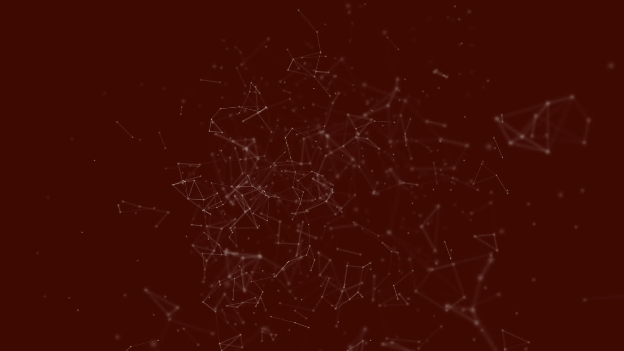 poligonal con puntos y líneas de conexión