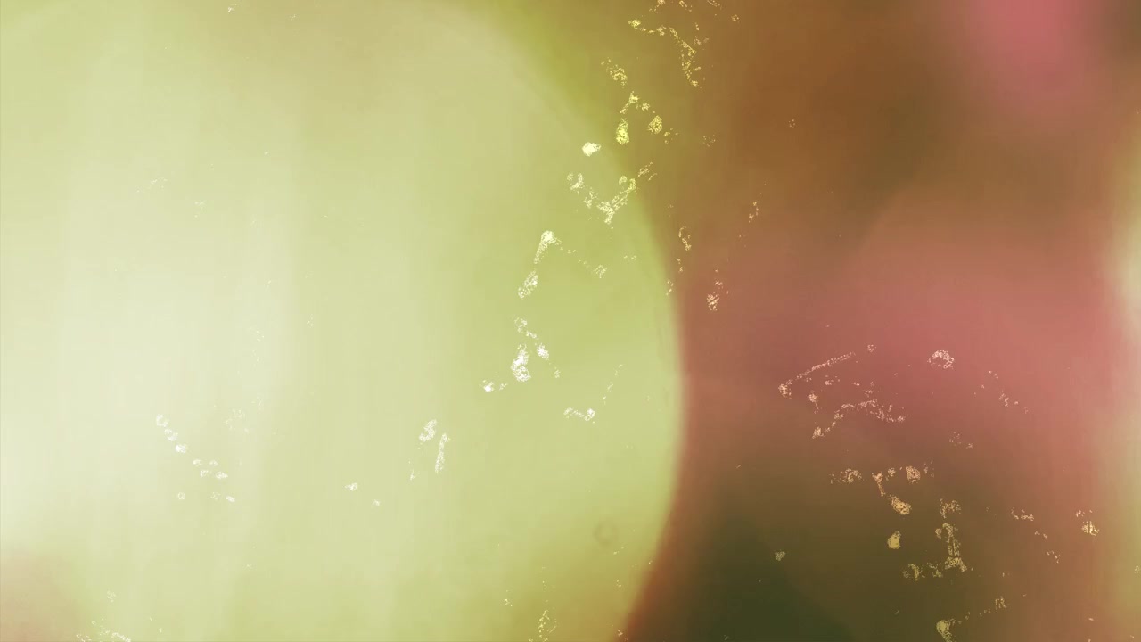 Abstract Light Leaks and Bokeh Overlays on Dark Background