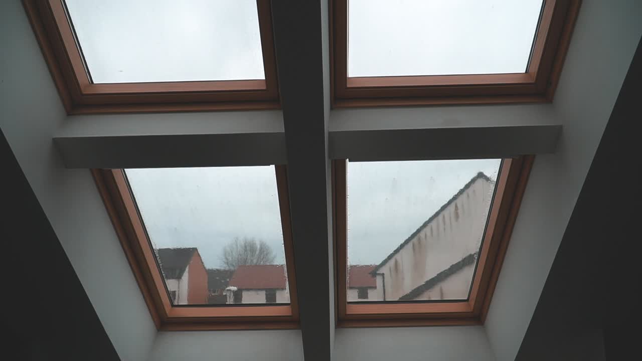 дождливый пасмурный день в англии