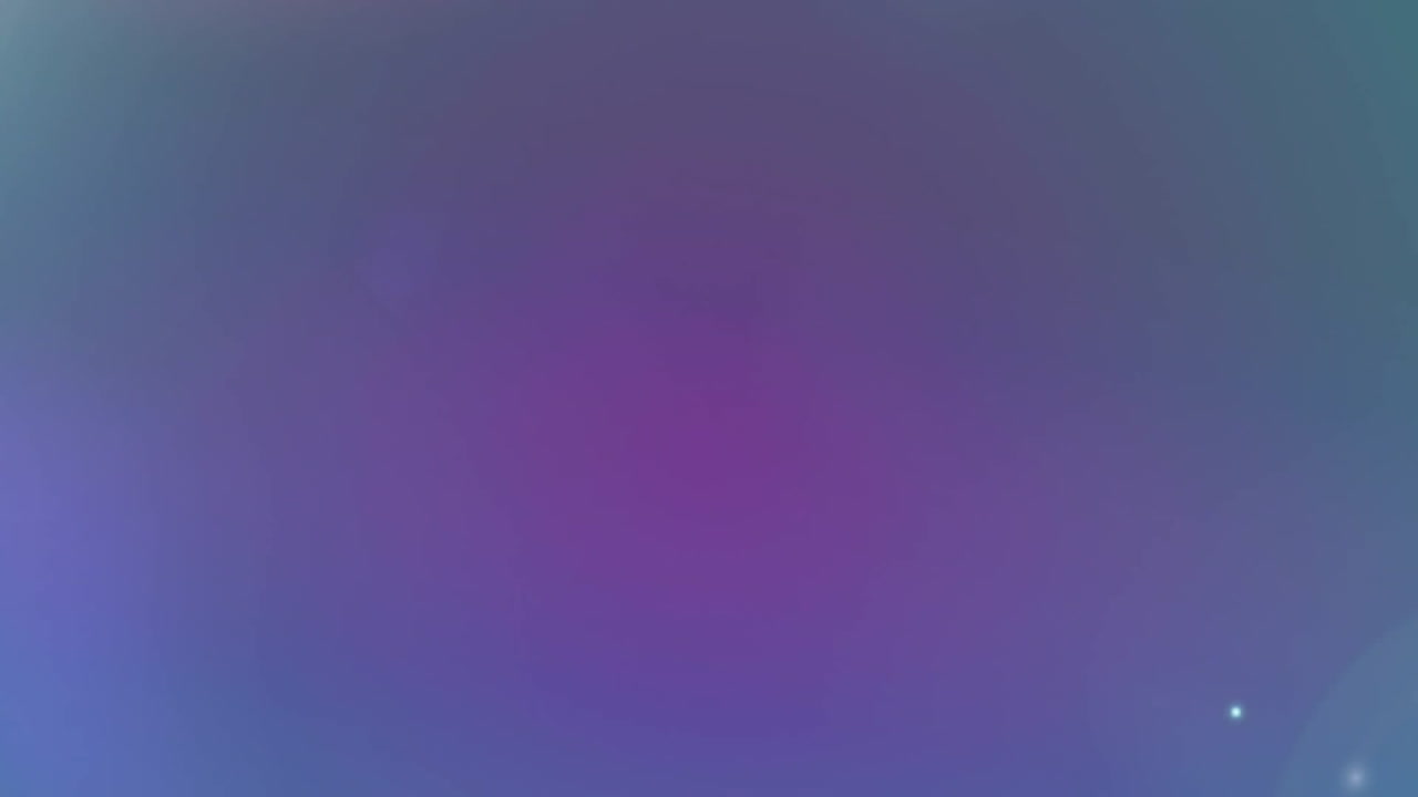 animación de puntos de luz coloridos sobre un fondo negro