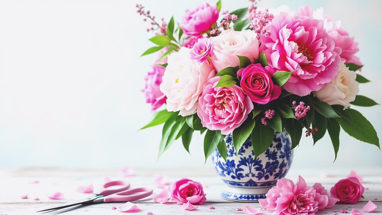 Beautiful Pink Floral Arrangement