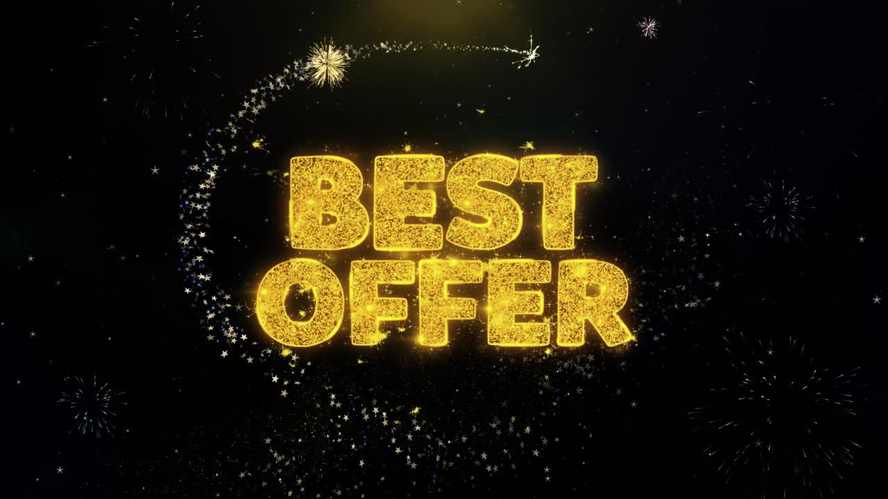 Migliore Offerta con Design Grafico Fuochi d'Artificio