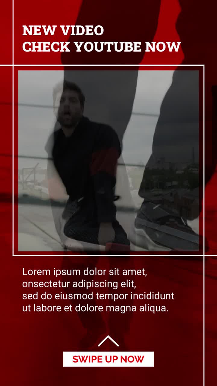 Youtube Insta Story 8 - Social Media Video Template