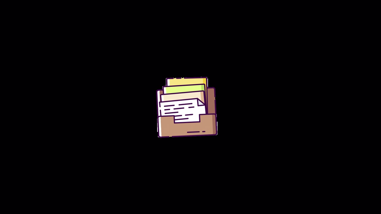 Archive Icon animation