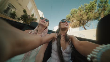 two friends on a road trip