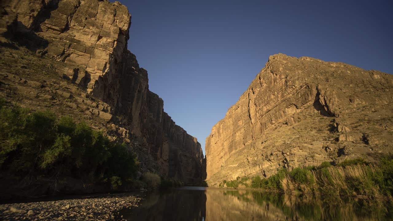 Stunning Canyon Landscape at Sunrise/Sunset