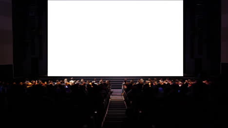 viewers in the cinema house