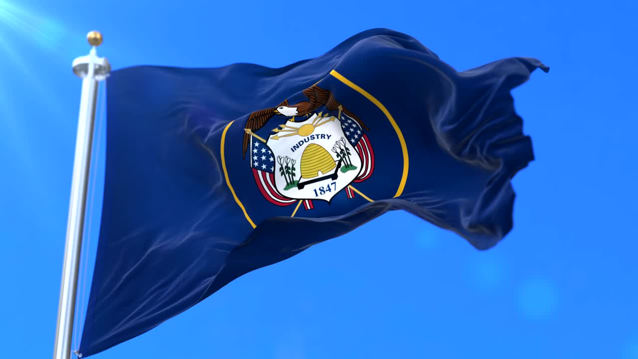 유타 주 국기, 미국 지역 - 루프