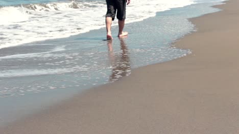 Man-Walking-On-The-Beach-2