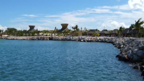 Cruise-ship-terminal-in-Taino-Bay,-Puerto-Plata,-Dominican-Republic