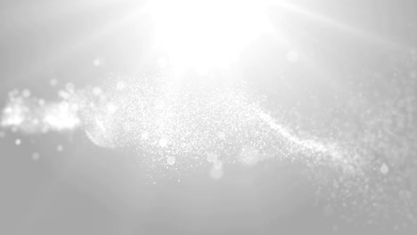 particles business white bright glitter bokeh dust abstract background loop