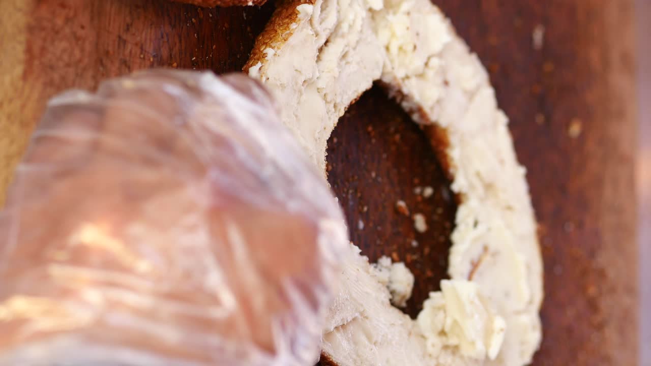 Preparing Butter on Turkish Bread