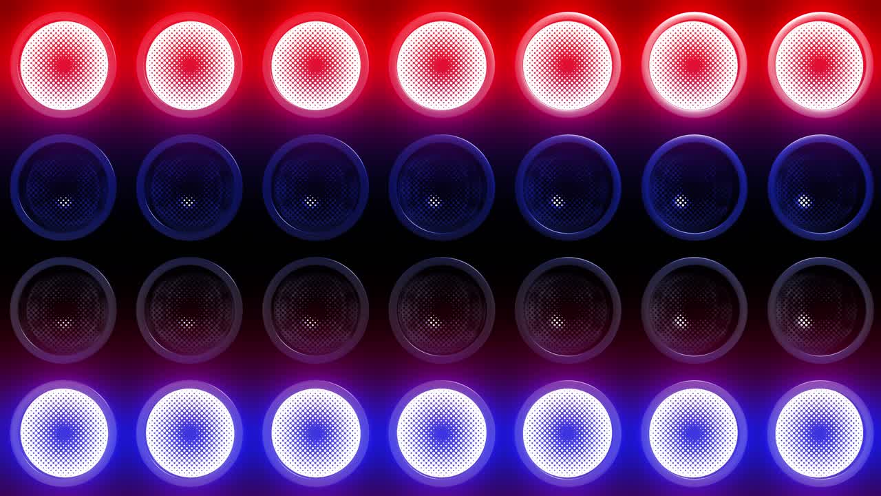 Colorful Speaker Array Background