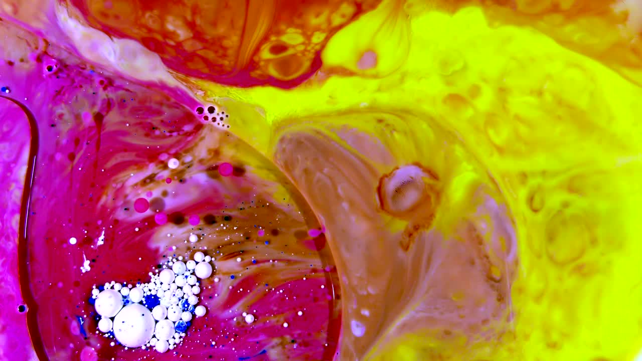 pintura de tinta de arte explotan difusión en la esfera