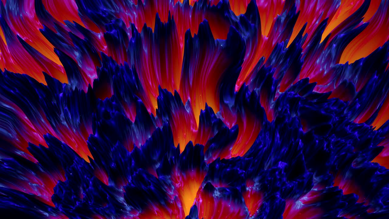 abstract colorful lava magma background, dark matter, seamless loop