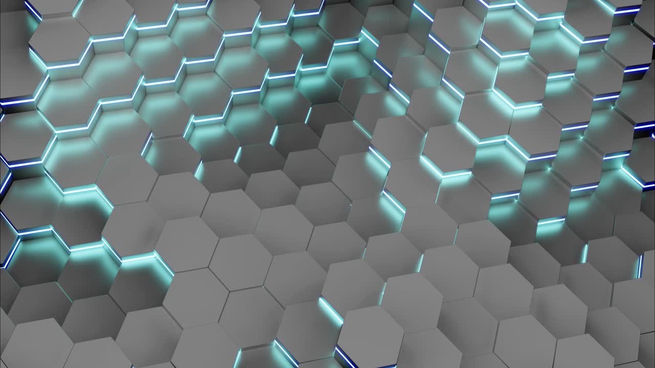 patrón geométrico hexagonal abstracto